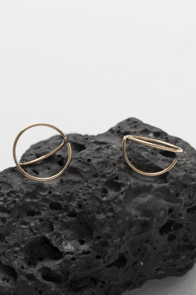 ARCH LINE - EARRINGS - AB_AL_E3-G