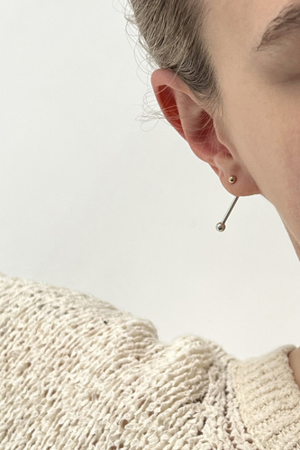 POINT LINE - EARRINGS - AB_PL_E4