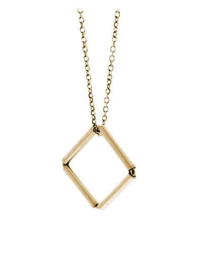 RIGHT LINE - NECKLACE - AB_RL_N3-G