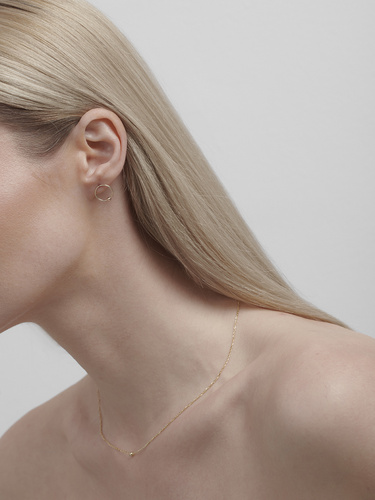 POINT LINE - NECKLACE - AB_PL_N1-G