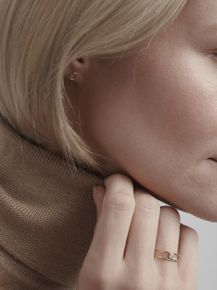 ARCH LINE - EARRINGS - AB_AL_E1-G