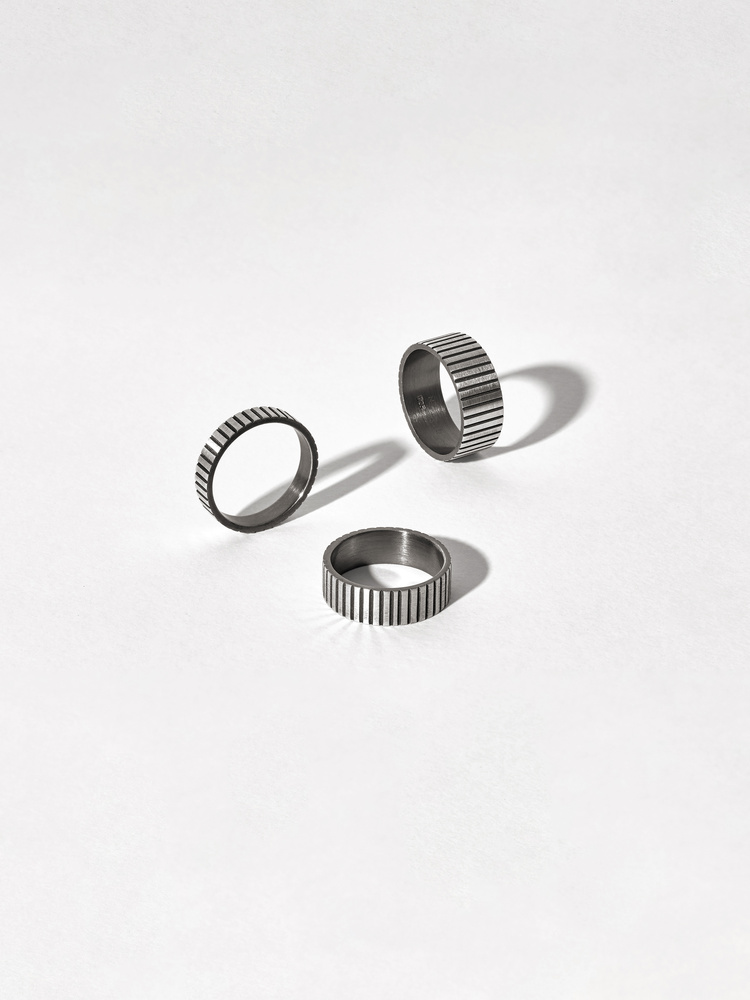 RYTHM LINE - RING - AB_RH_R1 - BLACK