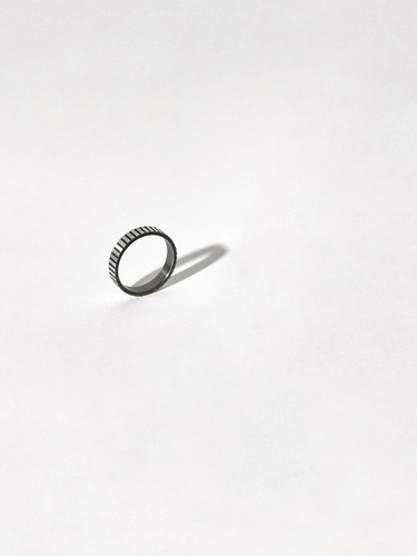 RYTHM LINE - RING - AB_RH_R0 - BLACK