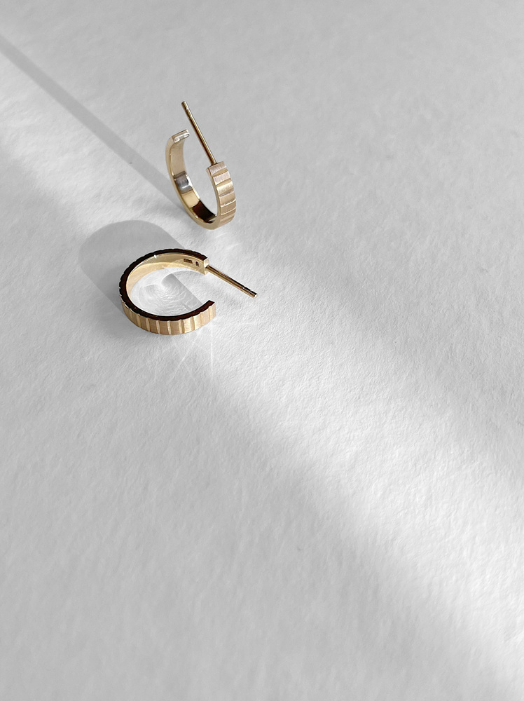 RYTHM LINE - EARRINGS - AB_RH_E1-G