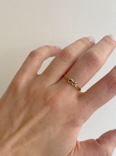 KNOT LINE - RING - AB_KL_R2-G