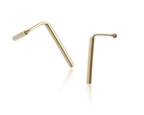 LIGHT LINE - EARRINGS - AB_LL_E2-G