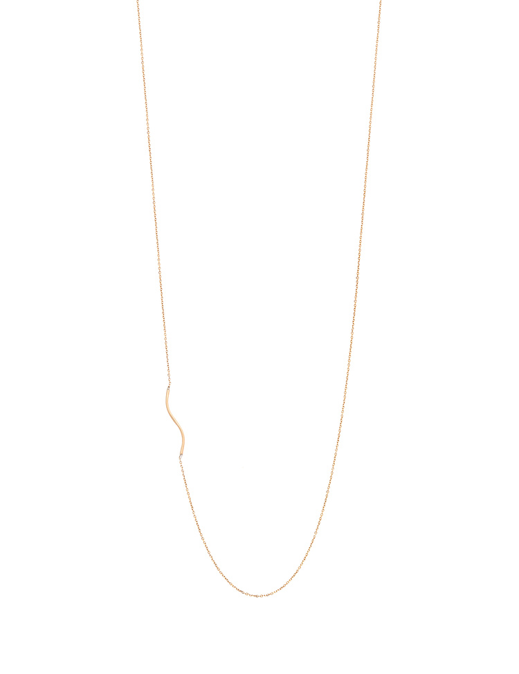 WAVE LINE - NECKLACE - AB_WL_N1-G