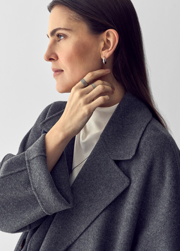 RYTHM LINE - EARRINGS - AB_RH_E1-BLACK