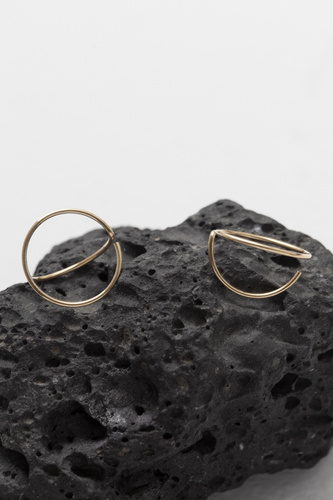 ARCH LINE - EARRINGS - AB_AL_E3-G