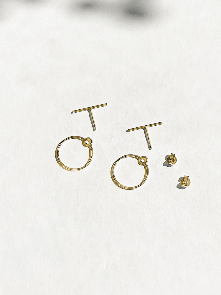 OUT LINE - EARRINGS - AB_OL_E20-G